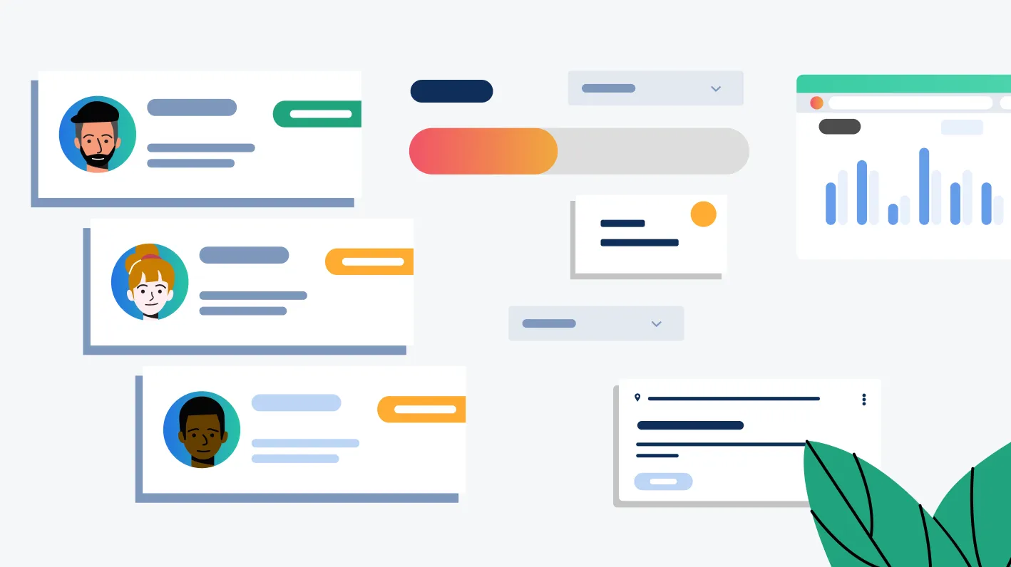 Desktop and Mobile illustration